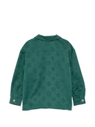 Giacca per bambino Casablanca Kids verde con monogram KPF26SH30501 GREEN CASABLANCA KIDS 