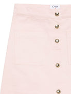 Gonna per bambina Casablanca Kids rosa con bottoni<BR/> KPF26SK24001 PINK CASABLANCA KIDS 