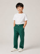 Pantaloni per bambino Casablanca Kids verde con monogram KPF26TR48901 GREEN CASABLANCA KIDS 