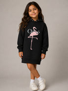 Abitino per bambina Cholé Kids nero con stampa grafica C21245 09B CHLOE' KIDS 