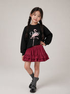Gonna per bambina Chloé Kids rosa magenta con balze C21257 48U CHLOE' KIDS 