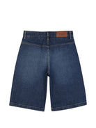 Bermuda per bambina Chloè Kids in denim con due tasche frontali applicate C21260 Z10 CHLOE' KIDS 