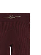 Pantaloni per bambina Chloé Kids rossi con trama a coste C21261 94E CHLOE' KIDS 