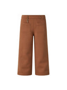 Pantaloni per bambina Chloé Kids marrone con dettaglio lucchetto C21264 31F CHLOE' KIDS 