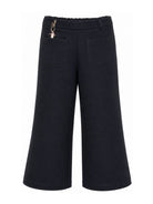 Pantaloni per bambina Chloè Kids blu navy con dettaglio lucchetto C21264 859 CHLOE' KIDS 