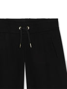 Pantaloni sportivi per bambina Chloé Kids neri con chiusura con coulisse C21265 09B CHLOE' KIDS 
