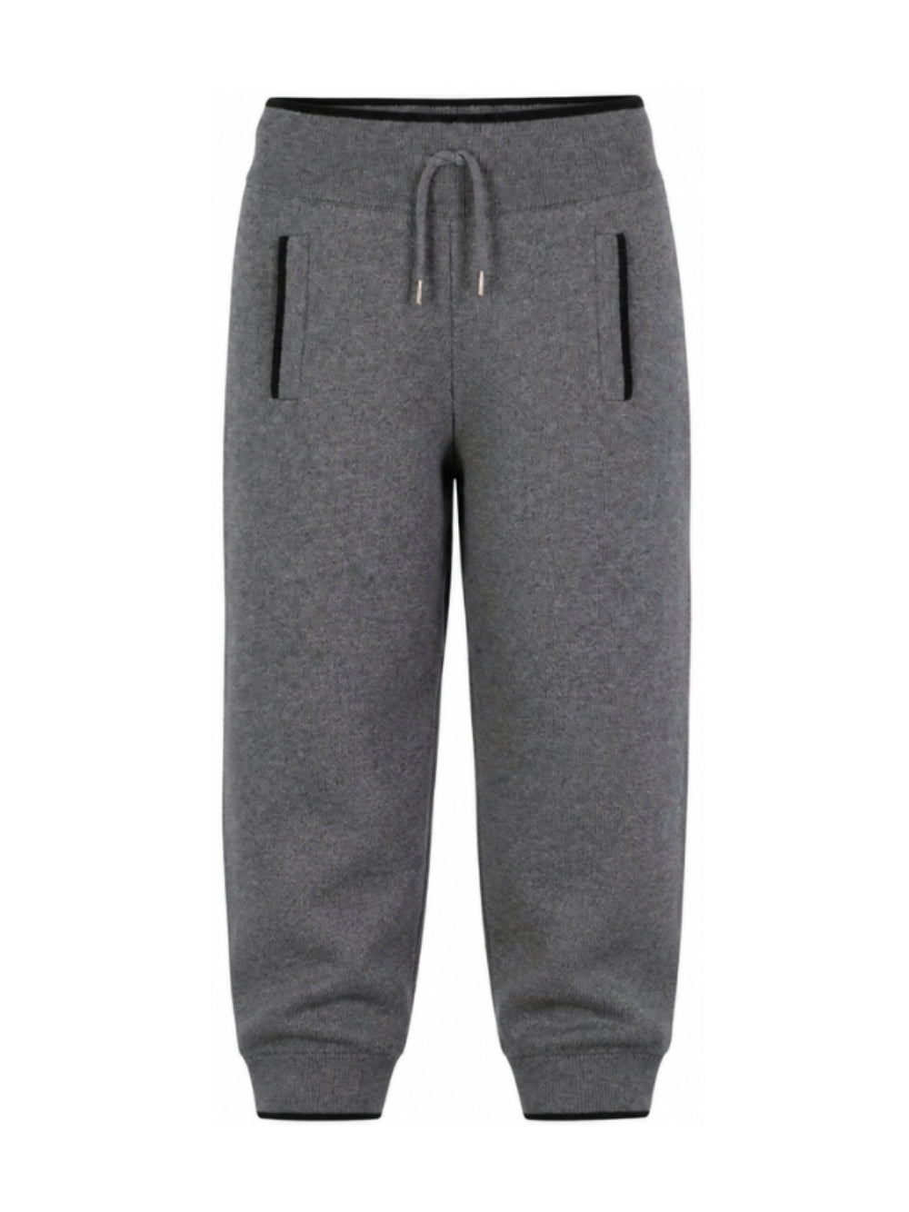 Pantaloni per bambina Chloé Kids grigi con lavorazione a maglia C21266 A46 CHLOE' KIDS 