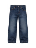 Jeans per bambina Chloé Kids denim con effetto vissuto C21269 Z10 CHLOE' KIDS 