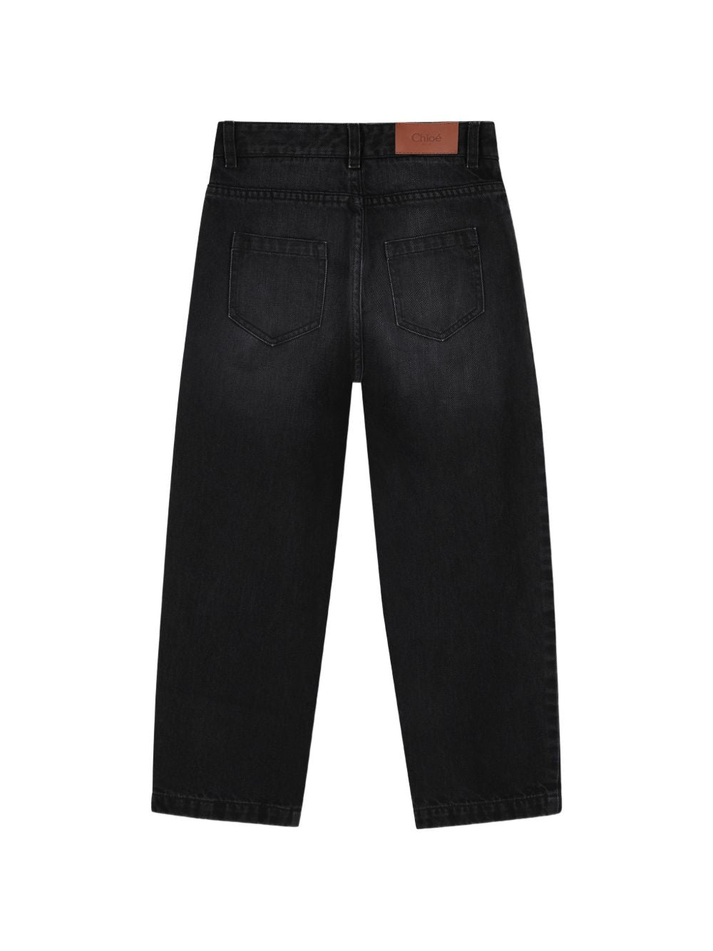 Jeans per bambina Chloé Kids denim con effetto schiarito C21270 09B CHLOE' KIDS 