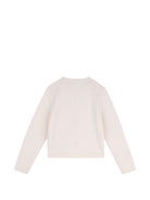Maglione per bambina Chloé Kids beige con lavorazione pointelle C21271 148 CHLOE' KIDS 