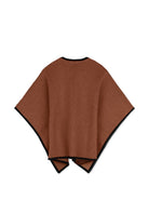 Mantella per bambina Chloé Kids marrone con ricamo C21272 31F CHLOE' KIDS 