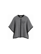 Mantella per bambina Chloé Kids grigio con ricamo C21272 A46 CHLOE' KIDS 