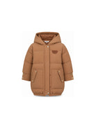 Giubbino per bambina Chloé Kids marrone con cappuccio imbottito C21282 31F CHLOE' KIDS 