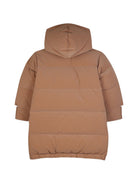 Giubbino per bambina Chloé Kids marrone con cappuccio imbottito C21282 31F CHLOE' KIDS 
