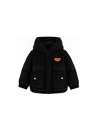 Piumino per bambina Chloé Kids nero con applicazione logo C21283 09B CHLOE' KIDS 
