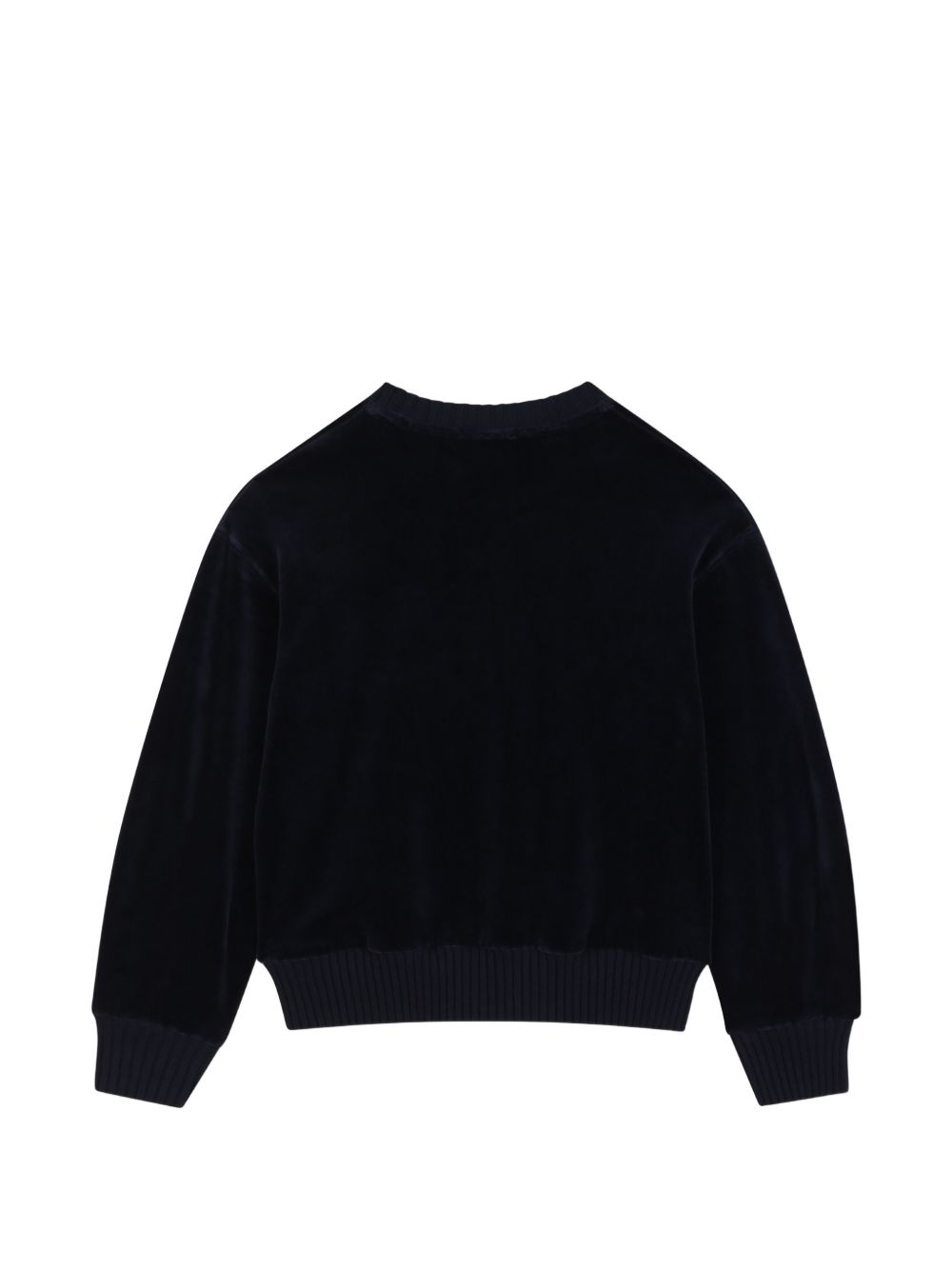 Felpa per bambina Chloé Kids blu con logo sul davanti C21285 859 CHLOE' KIDS 
