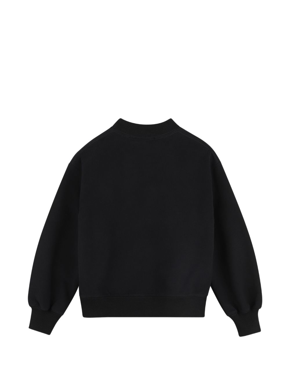 Felpa per bambina Chloé Kids nera con stampa fenicottero sul davanti C21286 09B CHLOE' KIDS 