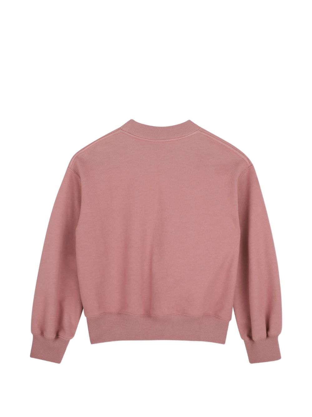 Felpa per bambina Chloé Kids rosa con logo sul davanti C21286 48W CHLOE' KIDS 