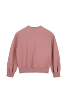 Felpa per bambina Chloé Kids rosa con logo sul davanti C21286 48W CHLOE' KIDS 