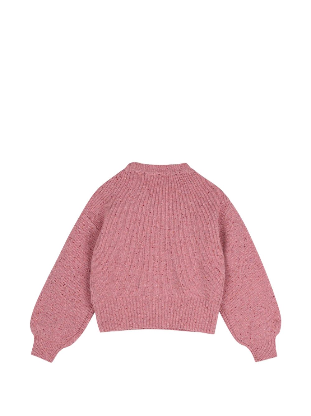 Maglione per bambina Chloé Kids rosa con effetto mélange C21291 92B CHLOE' KIDS 