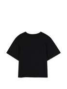 T-shirt per bambina Chloè Kids nera con stampa grafica C21300 09B CHLOE' KIDS 