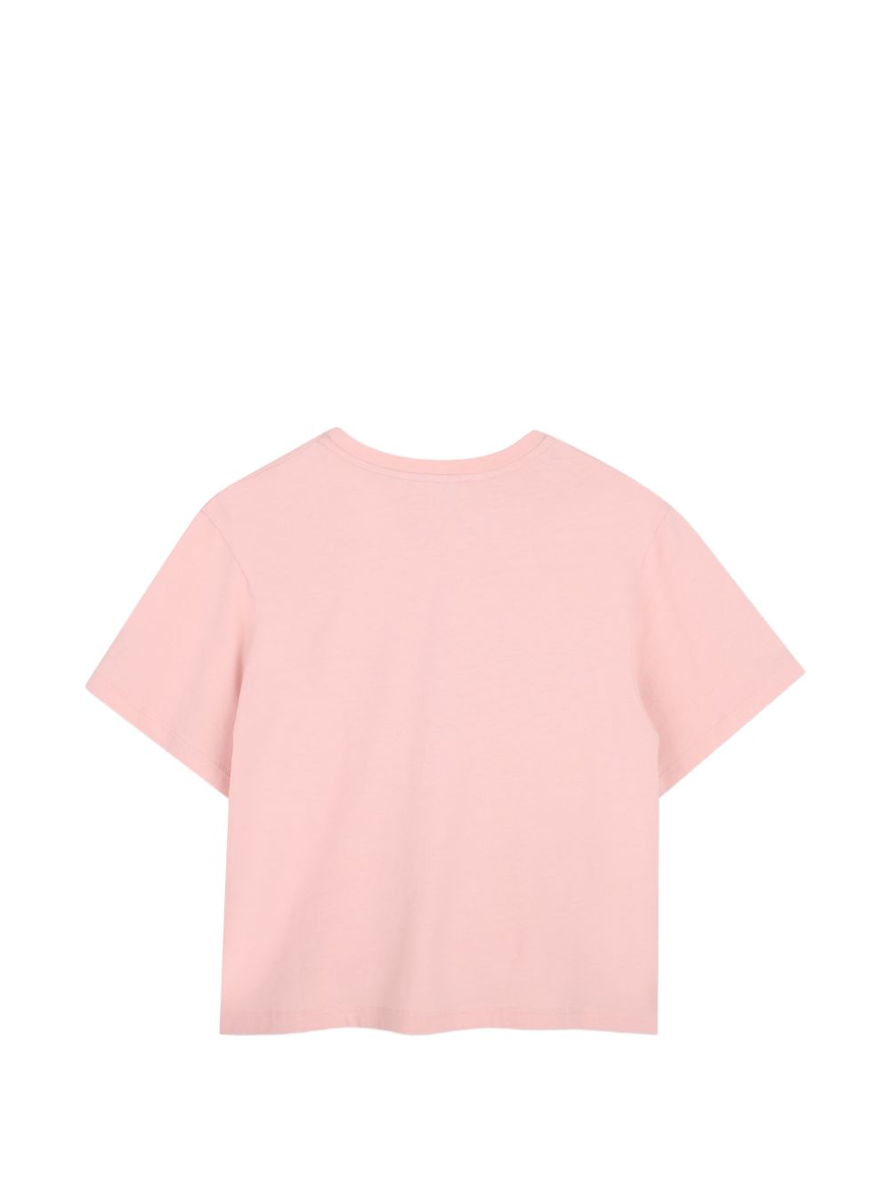 T-shirt per bambina Chloé Kids rosa con stampa con cuore C21300 461 CHLOE' KIDS 