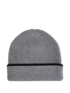 Berretto per bambina Chloé Kids grigio con cuore ricamato C21308 A46 CHLOE' KIDS 