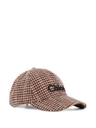 Cappello per bambina Chloé marrone con fantasia pied-de-poule C21311 Z67 CHLOE' KIDS 