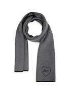 Sciarpa per bambina Chloé Kids grigia con ricamo logo C21313 A46 CHLOE' KIDS 