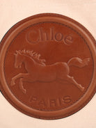 Borsa tote per bambina Chloé Kids multicolore con applicazione logo sul davanti C21322 20E CHLOE' KIDS 