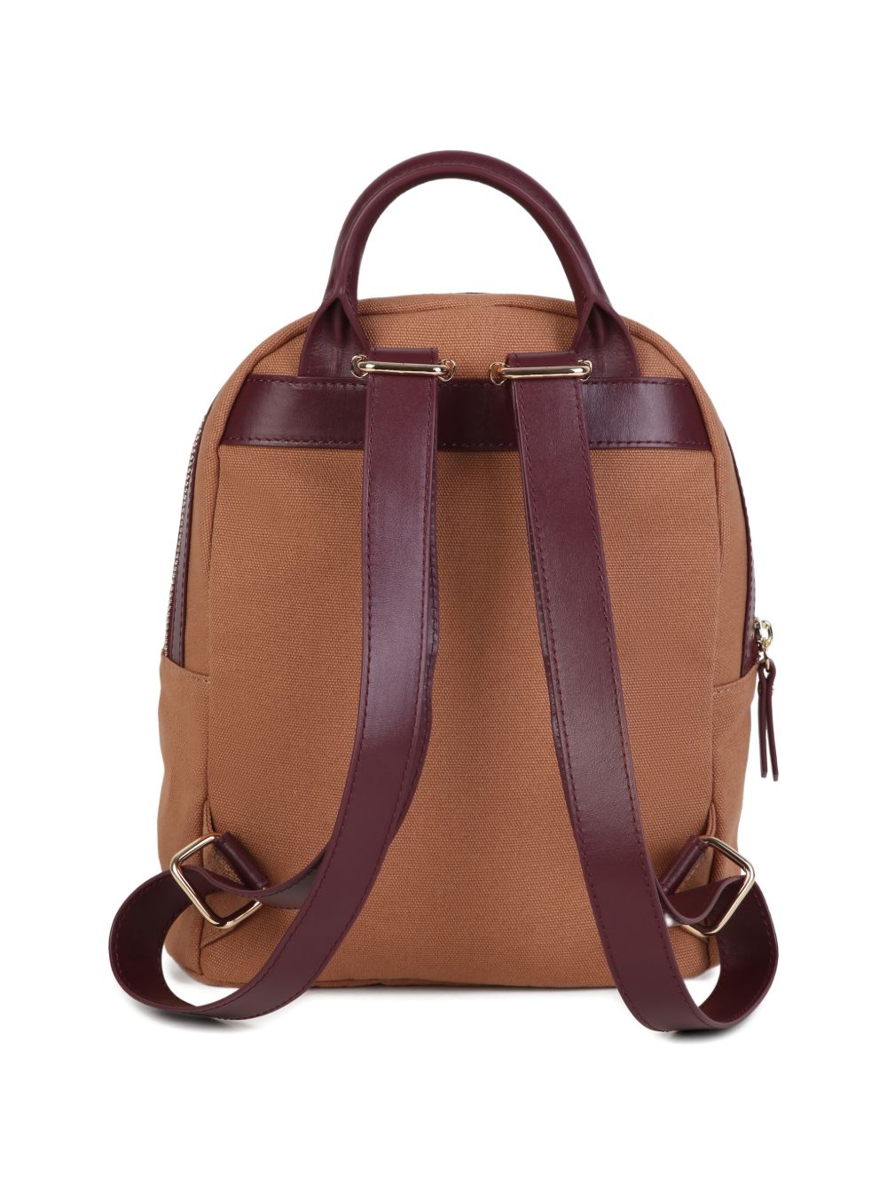 Zaino per bambina Chloé Kids marrone con applicazione logo inciso sul davanti C21326 31F CHLOE' KIDS 