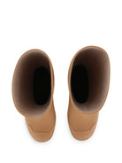 Stivali da pioggia per bambina Chloé Kids beige con applicazione laterale con logo C21328 31F CHLOE' KIDS 