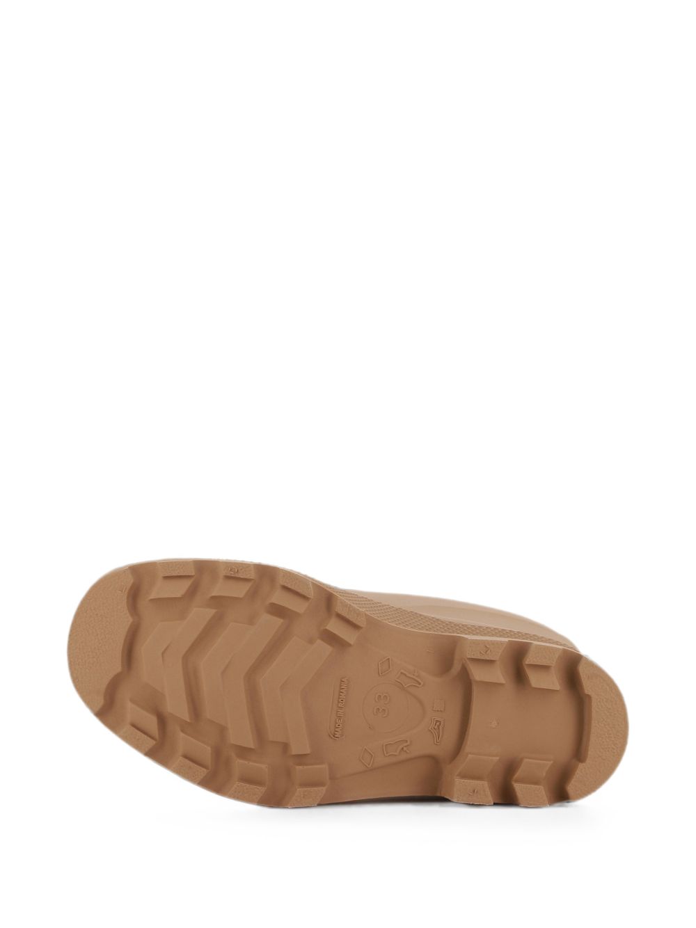Stivali da pioggia per bambina Chloé Kids beige con applicazione laterale con logo C21328 31F CHLOE' KIDS 