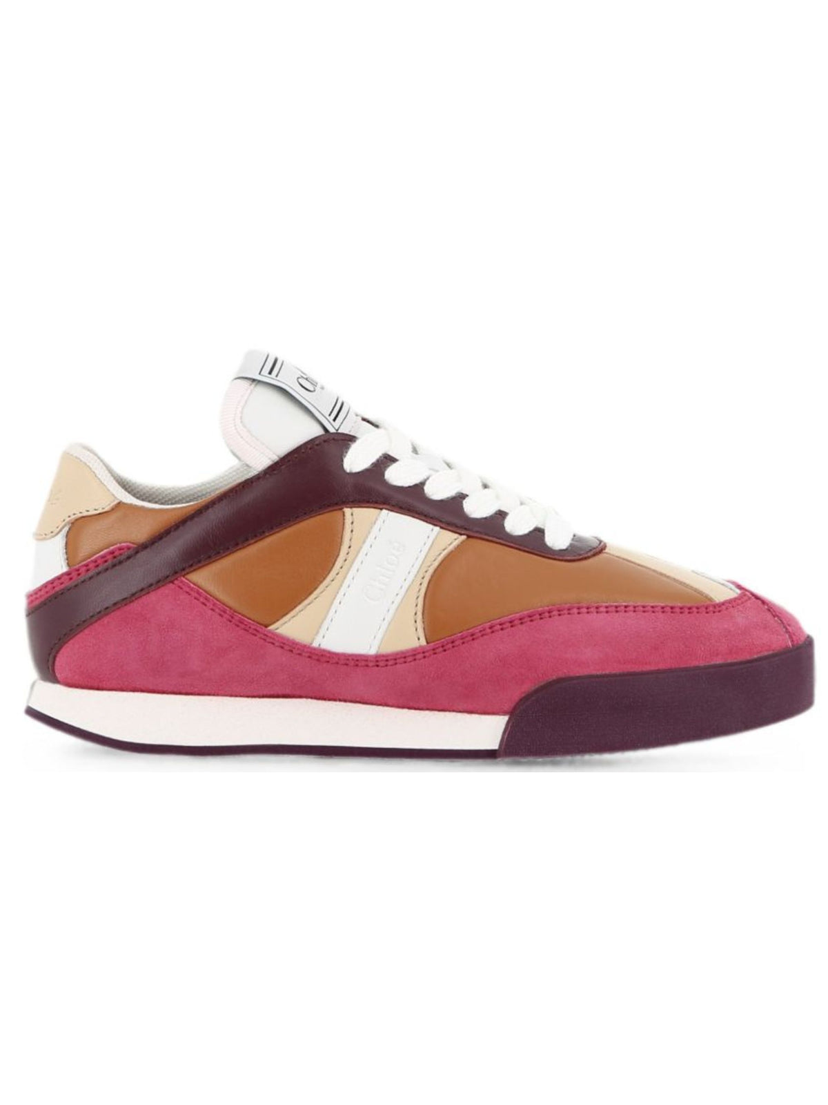 Sneakers per bambina Chloé Kids multicolore con inserti in pelle C21329 48S CHLOE' KIDS 