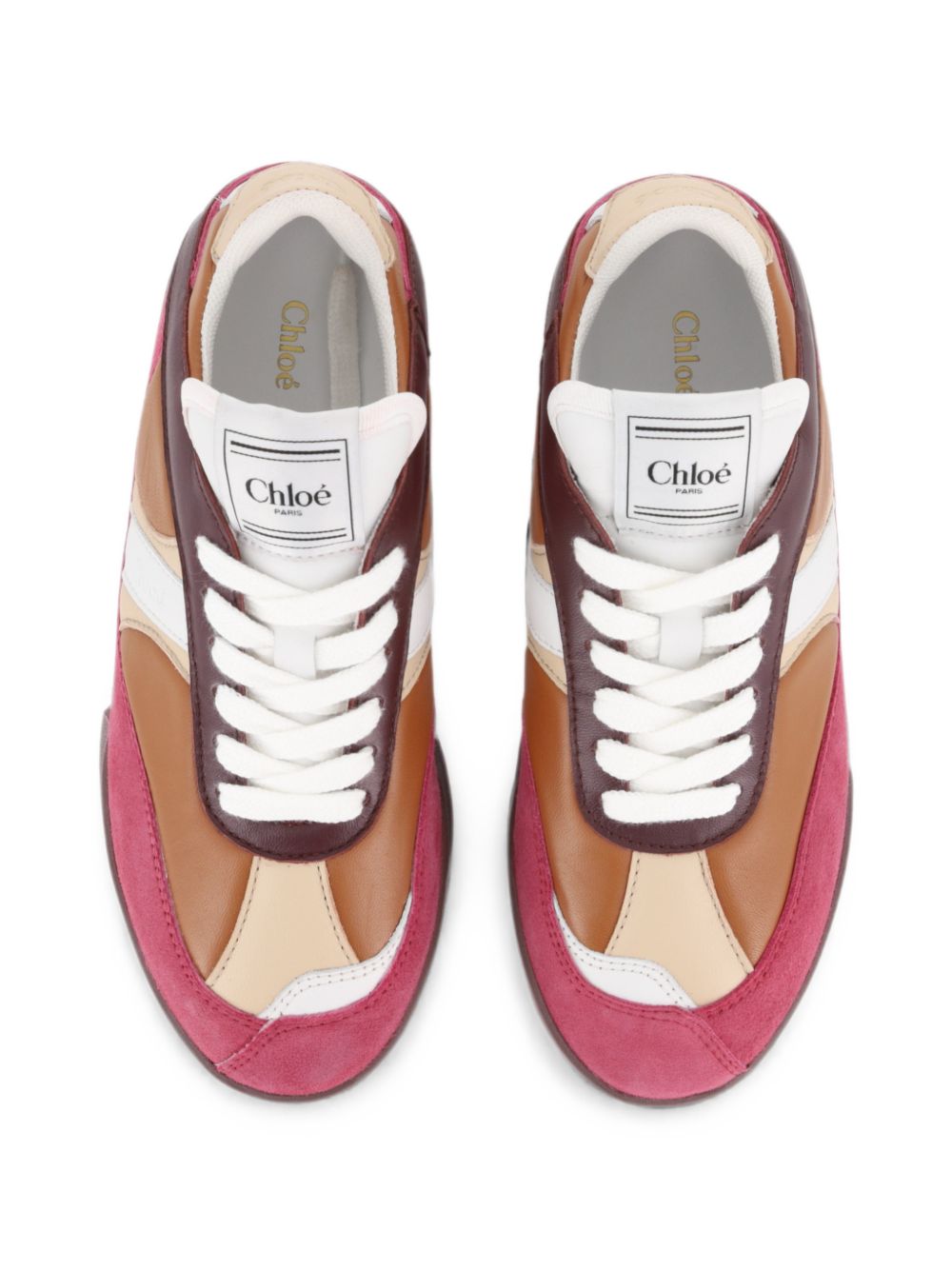 Sneakers per bambina Chloé Kids multicolore con inserti in pelle C21329 48S CHLOE' KIDS 