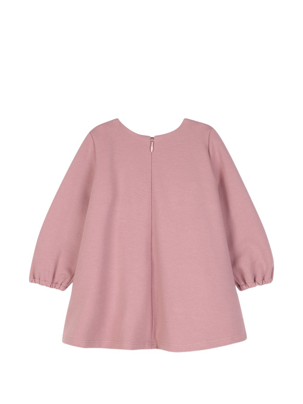 Abito per neonata Chloè Kids rosa con dettaglio con ruches C21336 48W CHLOE' KIDS 