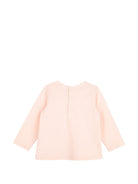 Salopette e t-shirt per neonata Chloé Kids multicolore con placca logo sul davanti C21342 Z10 CHLOE' KIDS 