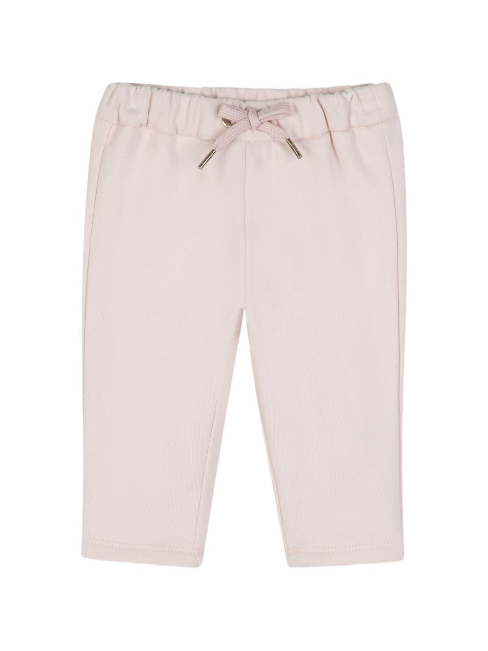 Tuta per neonata Chloé Kids rosa con stampa logo sul davanti C21348 46J CHLOE' KIDS 