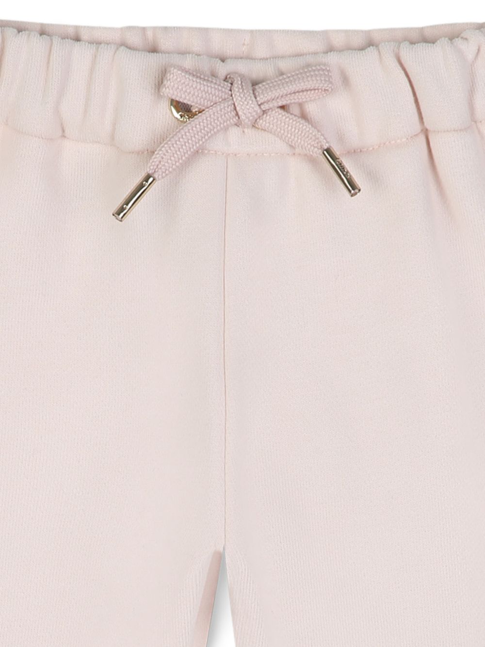 Tuta per neonata Chloé Kids rosa con stampa logo sul davanti C21348 46J CHLOE' KIDS 