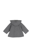 Cappotto per neonata Chloé Kids grigia con maniche raglan C21355 A46 CHLOE' KIDS 