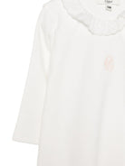 Set Tutina, cappello e bavaglino per neonata Chloé Kids bianco con ruches C21367 117 CHLOE' KIDS 
