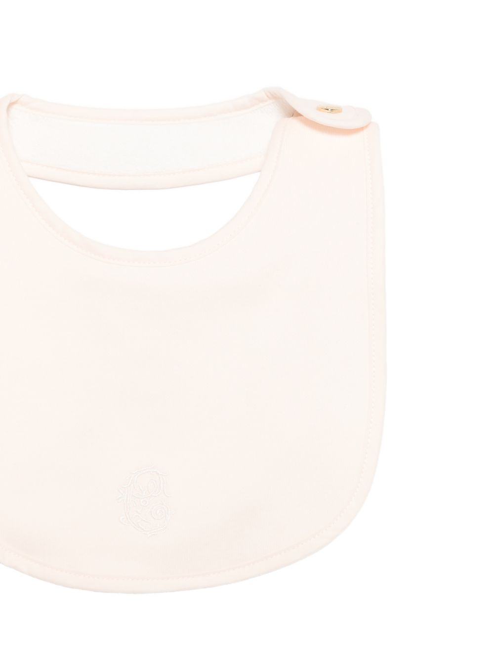 Set Tutina, cappello e bavaglino per neonata Chloé Kids risa salmone con ruches C21367 440 CHLOE' KIDS 
