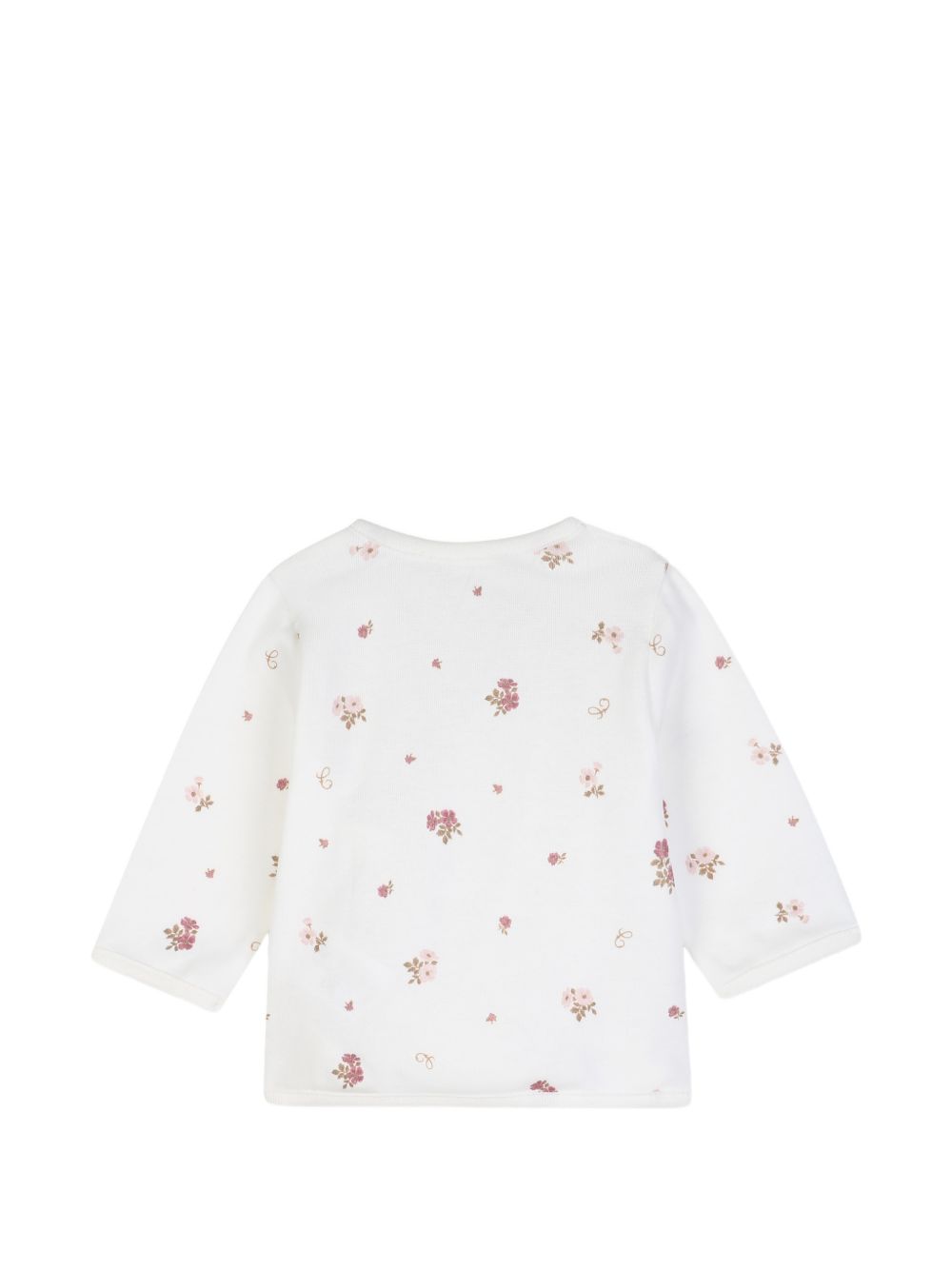 Set completo e cappellino per neonata Chloé Kids bianca con stampa a fiori C21370 117 CHLOE' KIDS 