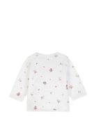 Set completo e cappellino per neonata Chloé Kids bianca con stampa a fiori C21370 117 CHLOE' KIDS 