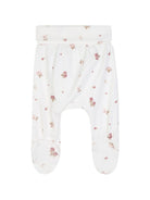Set completo e cappellino per neonata Chloé Kids bianca con stampa a fiori C21370 117 CHLOE' KIDS 