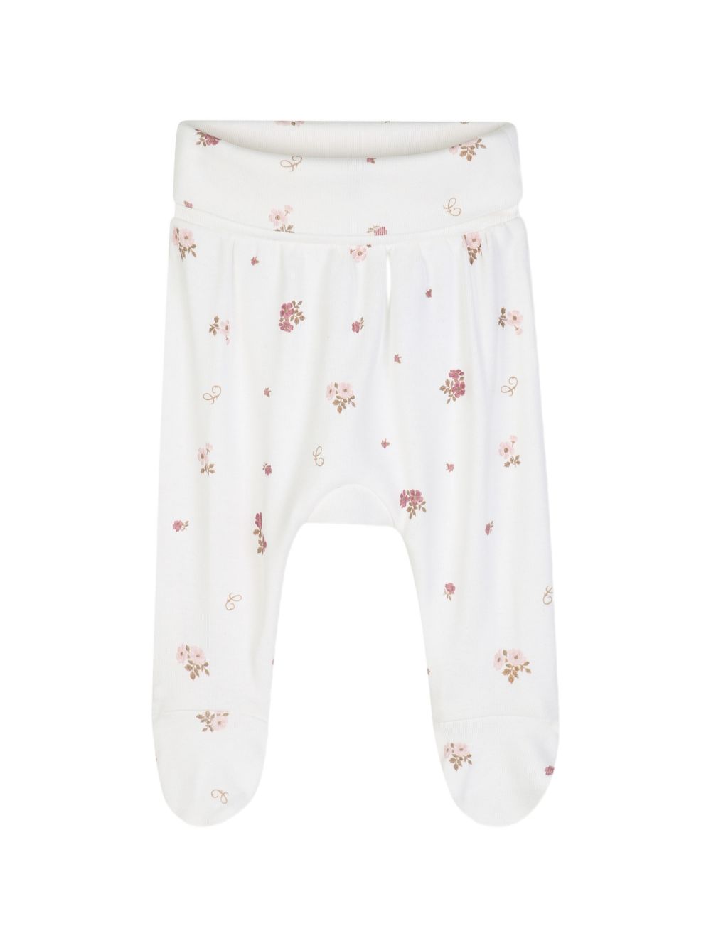 Set completo e cappellino per neonata Chloé Kids bianca con stampa a fiori C21370 117 CHLOE' KIDS 