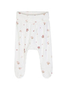 Set completo e cappellino per neonata Chloé Kids bianca con stampa a fiori C21370 117 CHLOE' KIDS 