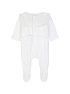 Set tutina e coperta per neonata Chloé Kids bianco con dettagli con ruches C21372 117 CHLOE' KIDS 