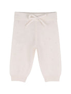 Set Maglione e Pantaloni per neonata Chloé Kids beige con ricamo a fiori C21373 148 CHLOE' KIDS 