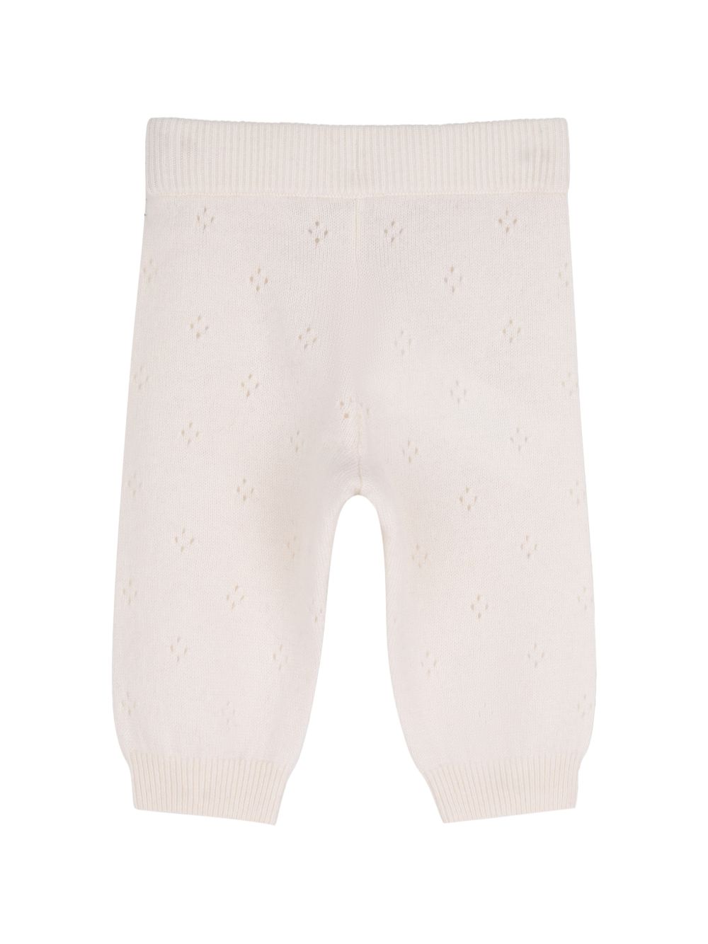 Set Maglione e Pantaloni per neonata Chloé Kids beige con ricamo a fiori C21373 148 CHLOE' KIDS 